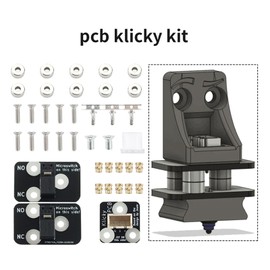 BCZAMD Front 2.4 3D Printer Upgraded Accessories - Klicky PCB Probe Kit Z Fastener Screws Nut Set: Auto Leveling for Voro 2.4 Triden 3D Printer