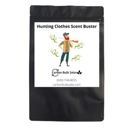 Scent Buster Powdered Carbon for Hunting Clothes & Gear | Scent Eliminator (8, Ounces)