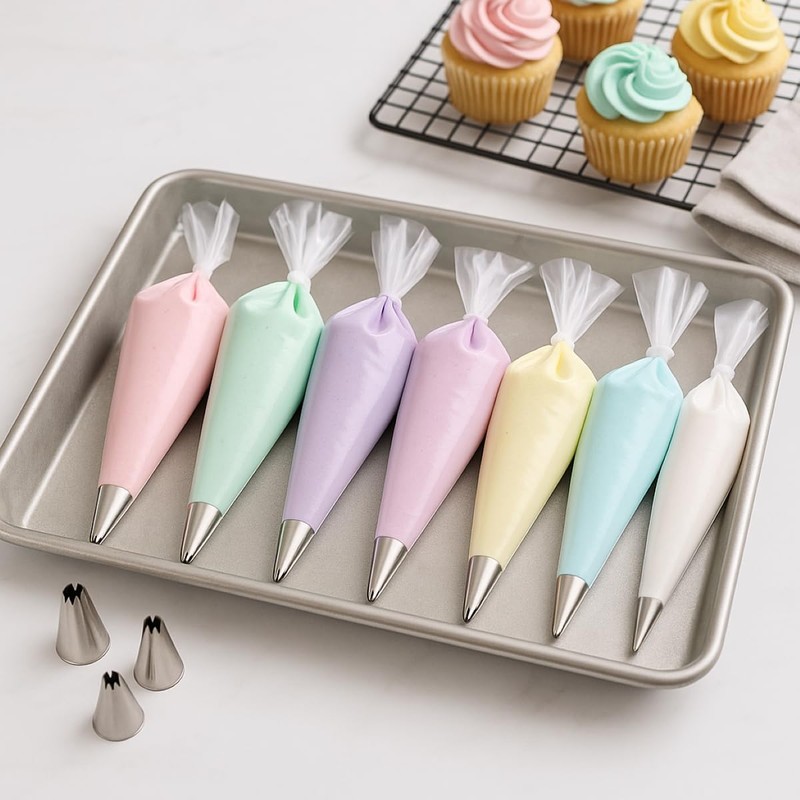 Mrs. Anderson’s Baking Disposable Pastry Bags, BPA Free, Easy-Access Dispenser