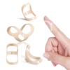 UAKIKAU Oval Finger Splint 6 pcs, Finger Splints for Arthritis,