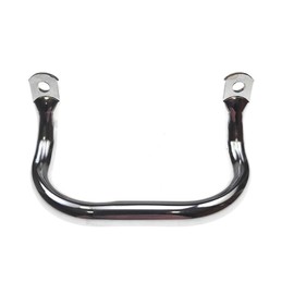 Handle Bar Grab Bar Compatible with Simson KR51 Swallow, SR4 Sparrow, Star, Sparrow, Hawk - Chrome Plated Jack-up Handle for Pannier Rack
