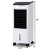 COSTWAY Evaporative Cooler, Portable Air Cooler with LED Display, Remote