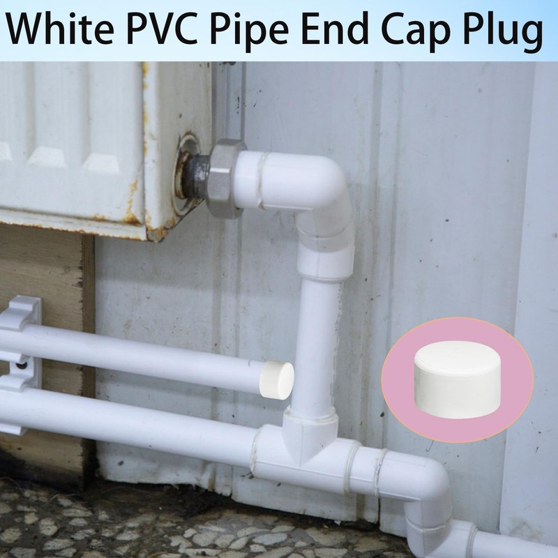 6 inch PVC Pipe Plug Socket Fittings, Pipe End Cap