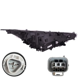 HEADLIGHTSDEPOT Headlight Compatible With Toyota RAV4 19-21 XLE TRD Off-Road Right Passenger Side LED Headlamp