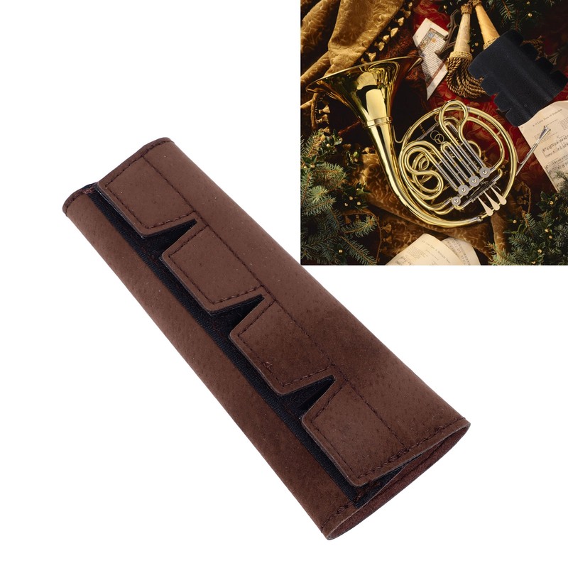 French Horn Hand Guard Leather Anti Slip Protector Handle Wrap