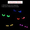 YnGia 2 Pieces 50mm Luminous LED Eyes EL Panel Light