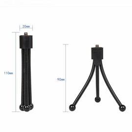 REFLEX CAMERA Lightweight Metal Table-Top Tripod Stand – Compact, Durable Mini for Digital Cameras, Video Cameras – Portable 3-Section Non-Slip