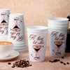 Jingmore 24 Pcs a Tini Bit Older Cups 24oz Espresso