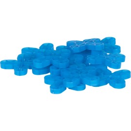 BARWALT Hollow Leave-In Tile Spacers, 3/8 Inch x300, Eliminate Spacer Removal, Compressable, BWT16020