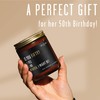 50th Birthday Gifts for Women - 'Is You 50' Soy