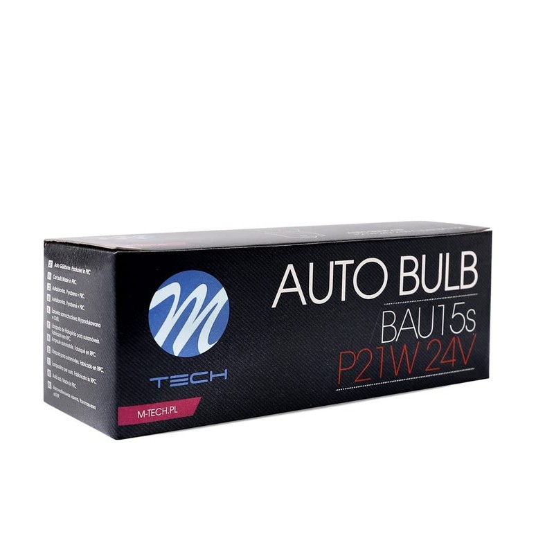 M-Tech Z950 Lamp BAU15S 24 V/21 W PY21 W, Set
