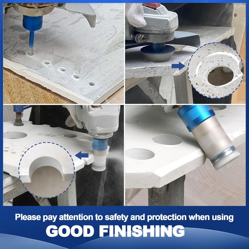 Diamond Tile Drill Bit Set - 6/6 mm Diamond Drill