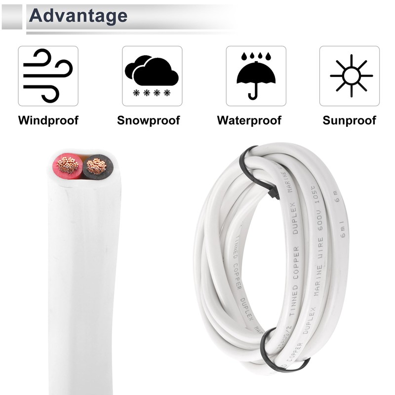 RATCHROLL 1 Pcs Universal Ground Wire Fully Insulated& Soft Touch