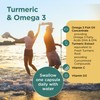 Healthspan Turmeric & Omega 3 | 60 Capsules | Added