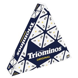 Triominos Deluxe Goliath - Juego de Mesa Estratégico con Fichas Triangulares, Familiar, Edad 8+, 2-4 Jugadores
