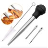 Smithcraft Turkey Baster, Stainless Steel Baster Syringe Meat Injector Baster