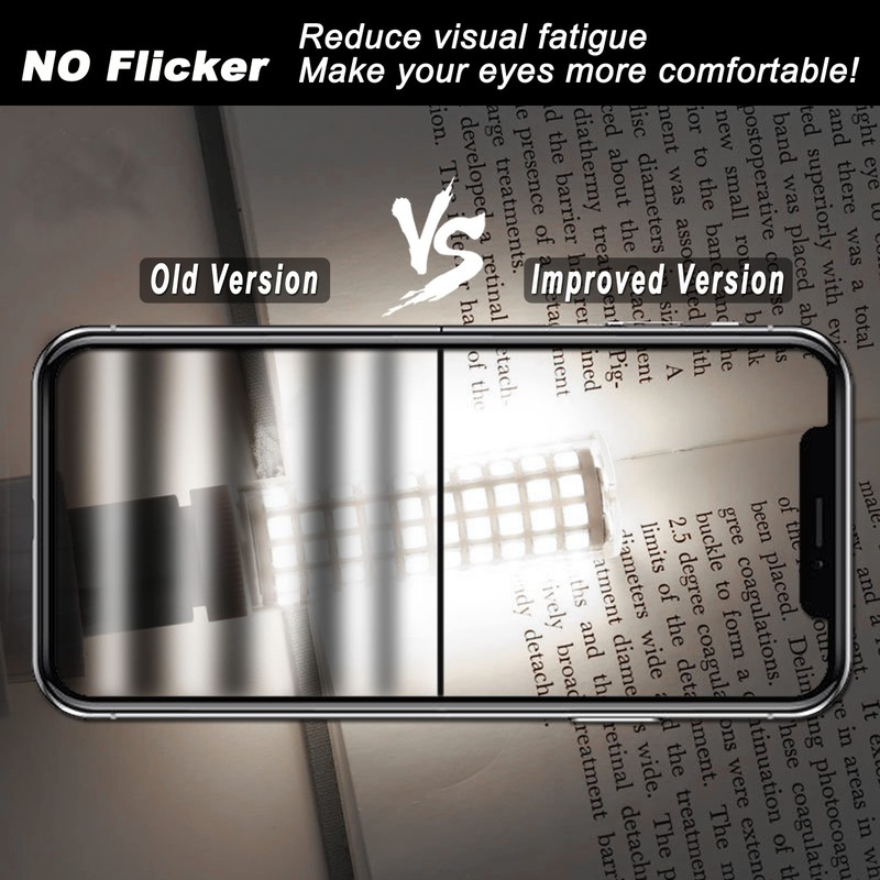 ALIDE E12 10W 6000K LED Candelabra Bulbs 100w Equivalent 1200lm