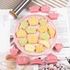 Orapink Crown Cookie Cutter-8 Pieces Plastic Prince King Queen Princess