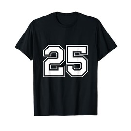 Number 25 T-Shirt