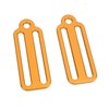 Scubas Diving Slide Fixing Buckle Stoppers Aluminium Alloy Lightweight Weight