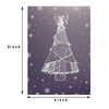Sutjxc 6 Santa Christmas Cards With Envelopes Blank Holiday Cards