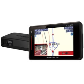 Yupiteru LS71a Laser & Radar Detector, 3.6-inch LCD, Separate Type, 3rd Generation Amplifier IC