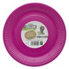Ökolution Pack of 20 Disposable Paper Plates Colourful Round Sustainable