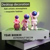 4PCS Blue Statues-Astronaut Figures, Astronaut Decor, Astronaut Space Toys Planet