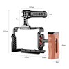 Andoer Aluminum Alloy Camera Cage Kit with Video Rig Top