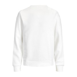 JACK & JONES Male Sweatshirt Classic, White (White/Reg Fit)