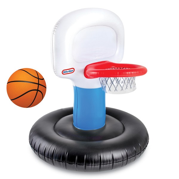 Collections Etc Little Tikes� Floating Inflatable Basketball Hoop with Inflatable