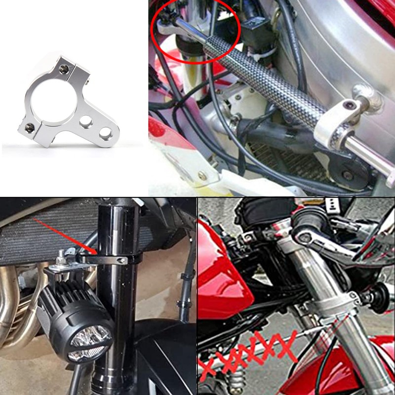 Motorcycle Steering Damper Mop, Motorcycle Stabiliser Mounting Set, Motorcycle Pipe
