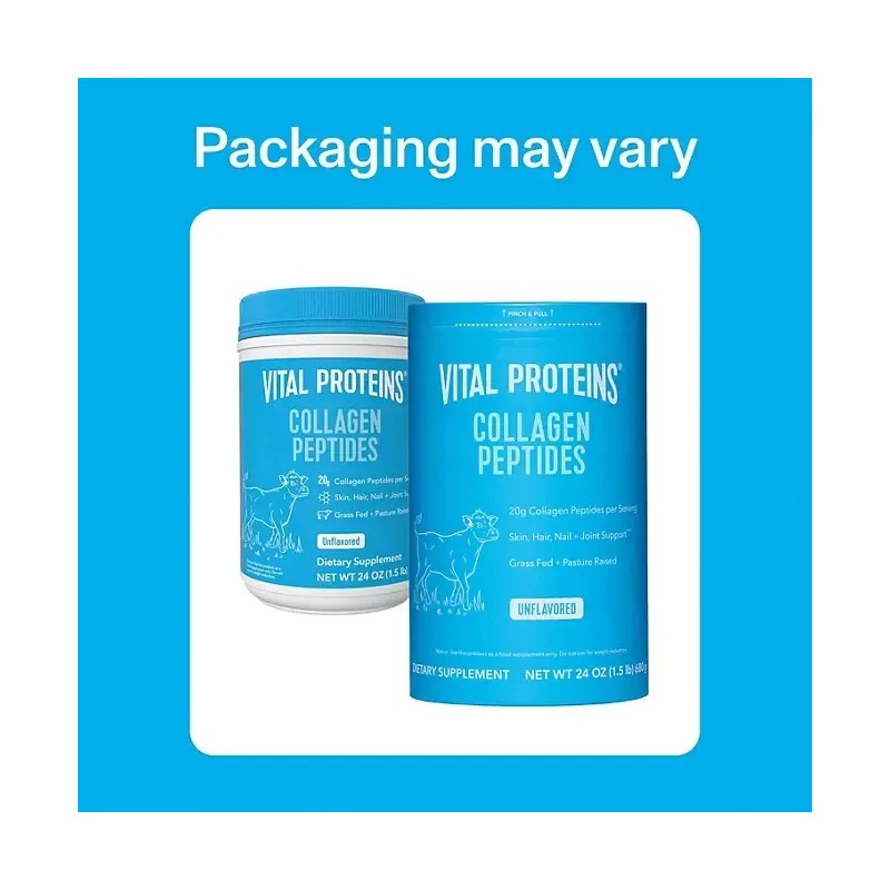 Péptidos De Colágeno 680g Vital Proteins Sin Lácteos Kosher
