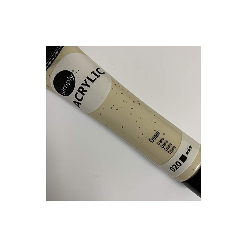 Daler-Rowney Simply Acrylic Paint, Plastic Tube, 2.54oz - 75 ml,