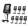 GLW Low Voltage Landscape Lights 10W 12V Outdoor Spotlights IP65