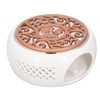 Ceramic Teapot Warmer Hollowed Pad Concave Bottom Practical Multifunction Teapot