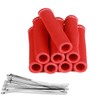 Titanium Spark Plug Wire Sheathing Thermal Protection Insulation Sleeve, 800