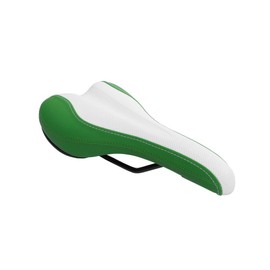 Durable Mountain Bike Saddle City Bike Seat Saddle White/Green