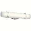 Kichler Ebson 1-Light 5.12-in Chrome Cylinder LED Vanity Light