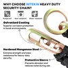 INTEKIN Security Chain 3.3 ft x 3/8" Thick Bicycle Lock