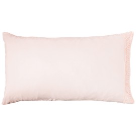 Modern Threads Soft Microfiber Crochet Lace Sheets - Luxurious Microfiber Bed Sheets - Includes Flat Sheet, Fitted Sheet with Deep Pockets, & Pillowcases Blush King