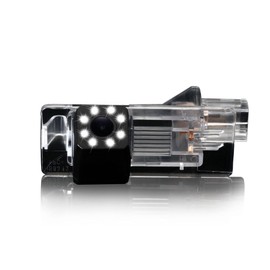 Dynavsal 8 LED Car Rear View Camera 170 ° Wide Angle HD Night Visions Color Waterproof Rear View Camera for Dacia Lodgy/Renault Fluence Duster Megane/Latitude X91/Captur/Clio/Scenic/Laguna 2 3 4