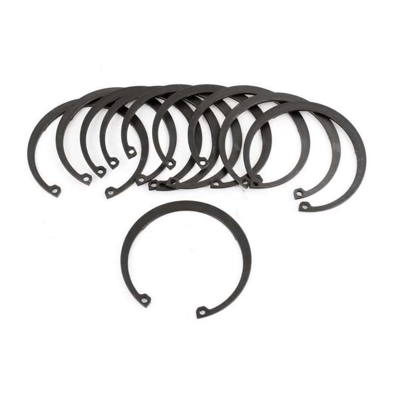 Durable Spring Steel Internal snap retaining Rings with Black Oxide