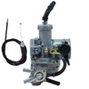 WFLNHB Carburetor Carb with Throttle Cable Replacement for Honda CT90