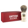 Simpsons Special Pure Badger Hair Shaving Brush With Imitation Ivory