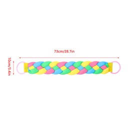 ArrErr Exfoliating Back Scrubber Heavy Duty Exfoliating Washcloth Towel Full Body Scrubber Exfoliator Weave Scrub Towel Exfoliated Bath Wash Cloth Body Brushes Shower Brush for Bathing Exfoliation