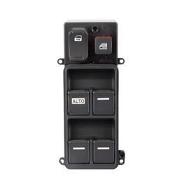 Master 35750-SDA-H12 - Interruptor de elevalunas eléctrico delantero izquierdo para Honda Accord 2003-2007 de Madlife Garage