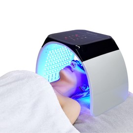 FARRENCE LED Face Mask Light 7 in 1 Color SPA Facial Equipment LED Light Facial Body Beauty Machine for Skin Care at Home