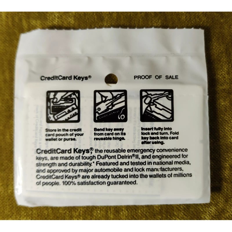 COLE Credit Card Keys H33/H32 FORD Uncut Car Key Blank