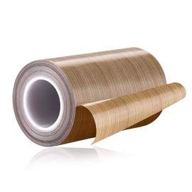 Large Size 100mm x 12yards ;100% Quality Assurance; PTFE Coated Fiberglass Teflon Tape,high Temperature Tape;Drying Mechanical Conveyor Belt; Welding Sealing Tape; 100mm*12Yards*0.16mm; -196℃ - +300℃ (100mm x 12yards x 0.16mm) …